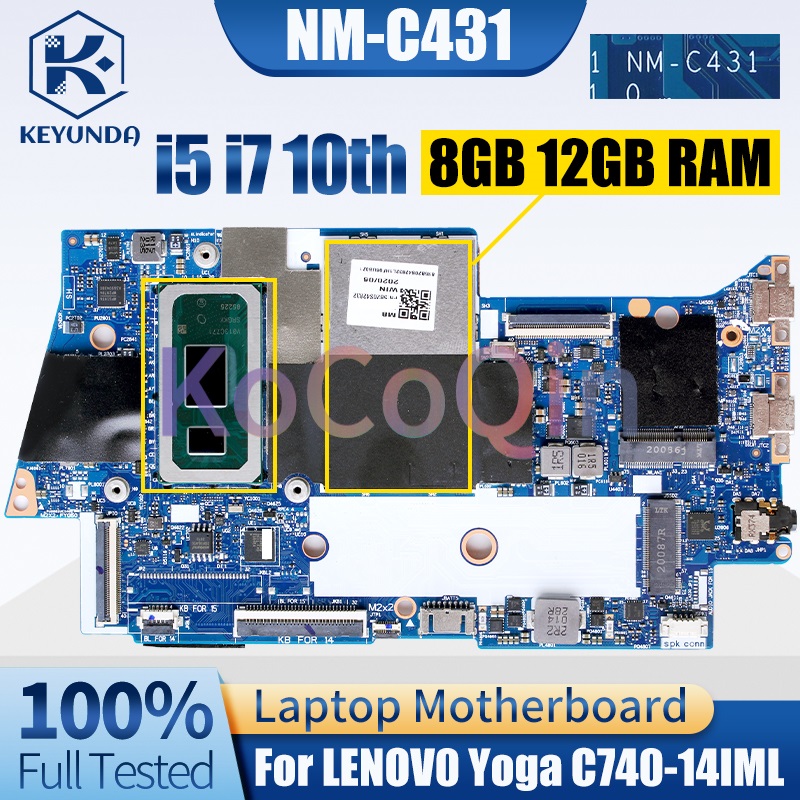 NM-C431 레노버 요가 C740-14IML 노트북  - Ddr4 8Gb 리뷰 및 가격