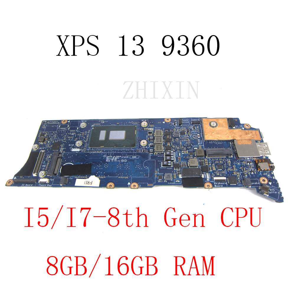 DELL XPS 13 9360 노트북 마더보드용 LA- - Ddr4 8Gb 리뷰 및 가격